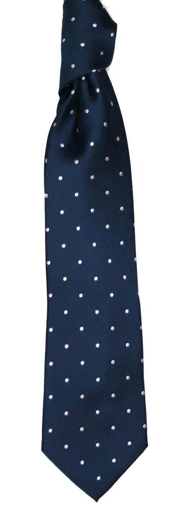 Classic Navy Dot Kestrel Tie – Logan1330