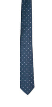 Classic Navy Dot Kestrel Tie