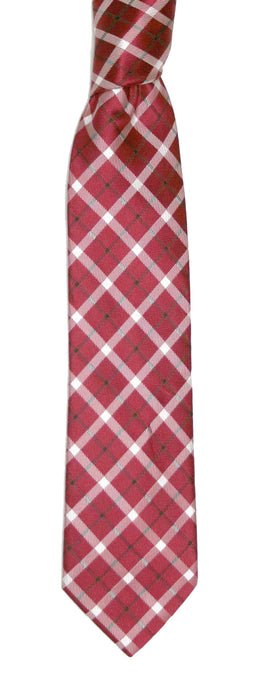 Ancient Maroon Tartan Tie